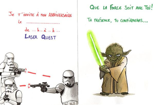 Carte Anniversaire Gratuite Star Wars Nanaryuliaortega Blog