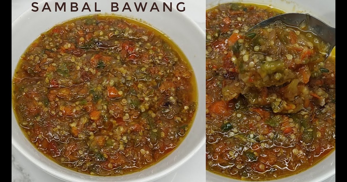 Cara Membuat Sambel Enak 5 Resep Mudah Cara Membuat