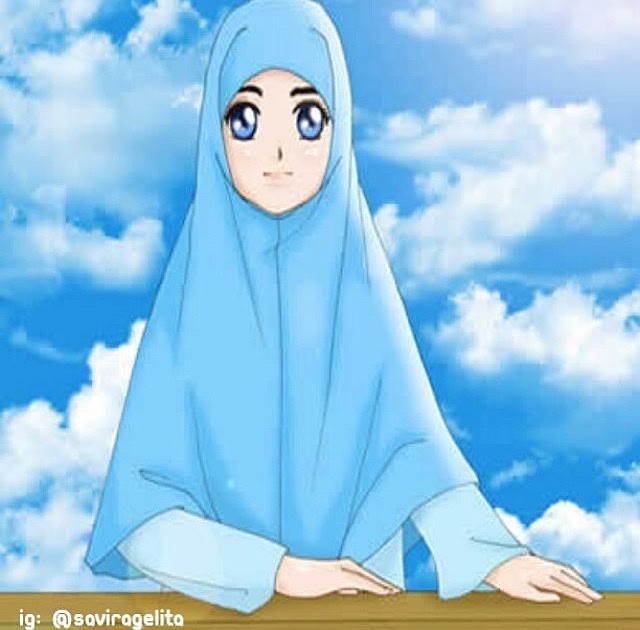 12 Gambar Kartun Hijrah Terbaru Miki Kartun