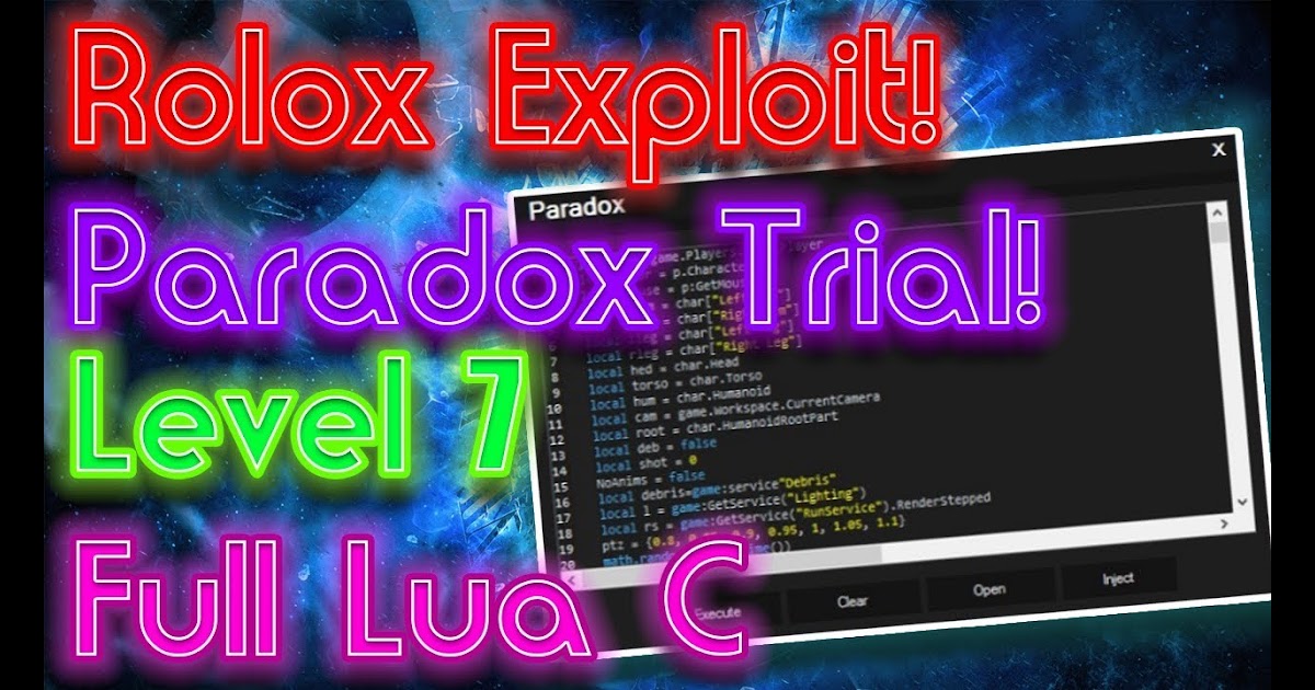 roblox hackexploit slxqtx full lua executor trial