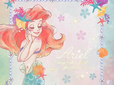 かわいい おしゃれ アリエル ディズニープリンセス イラスト の最高のコレクション ディズニー画像