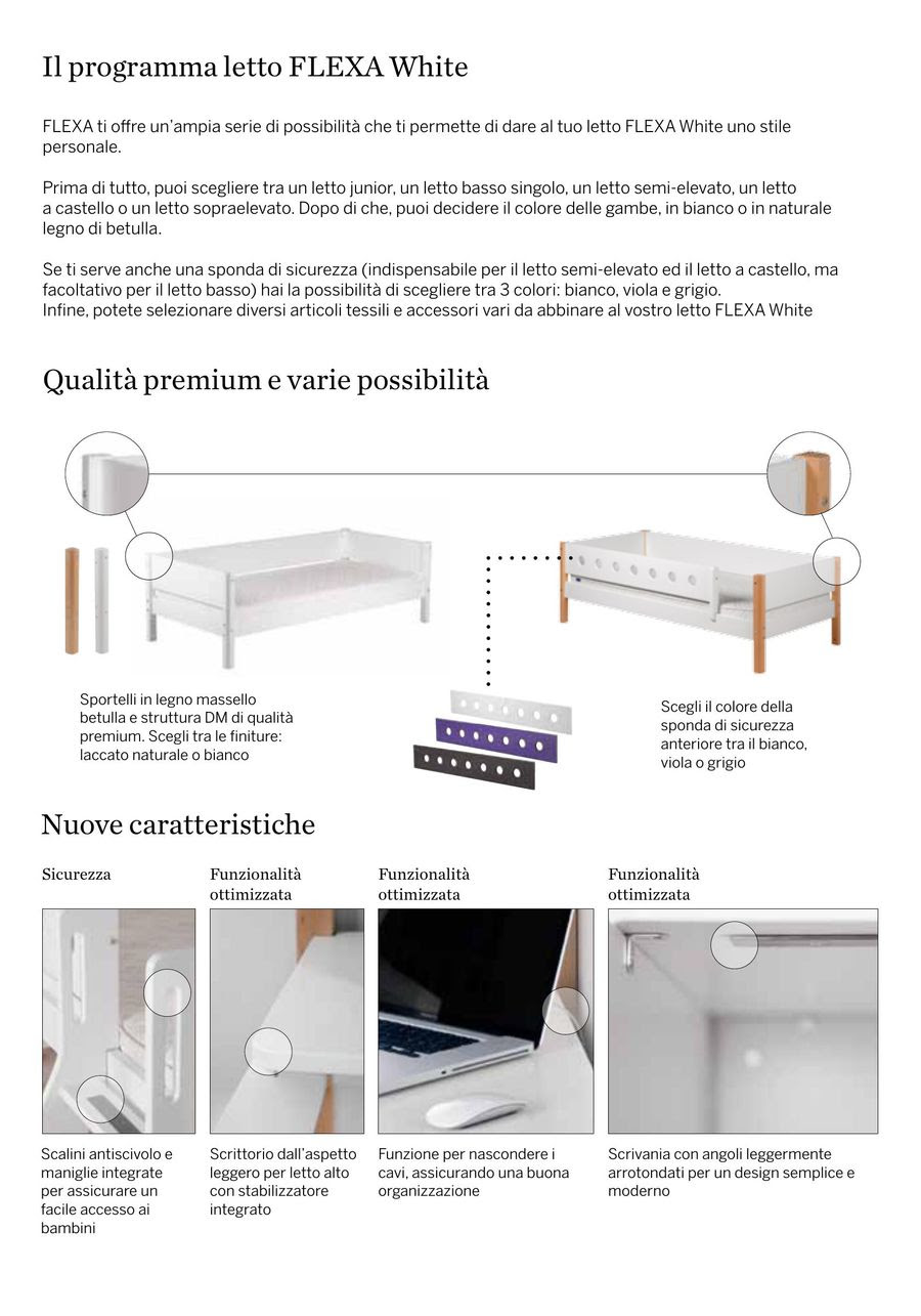 In pochi secondi, l'utilizzo di un piano letto a scomparsa a castello che offre sempre un riposo di ottima qualità per chi li utilizza. Seite 9 Von Listino Prezzi Flexa White 2014 2015 Italienisch