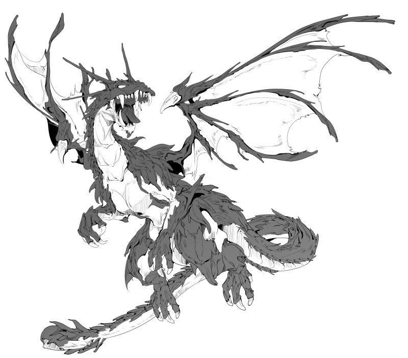 新着竜 イラスト 書き方 スーパーイラストコレクション