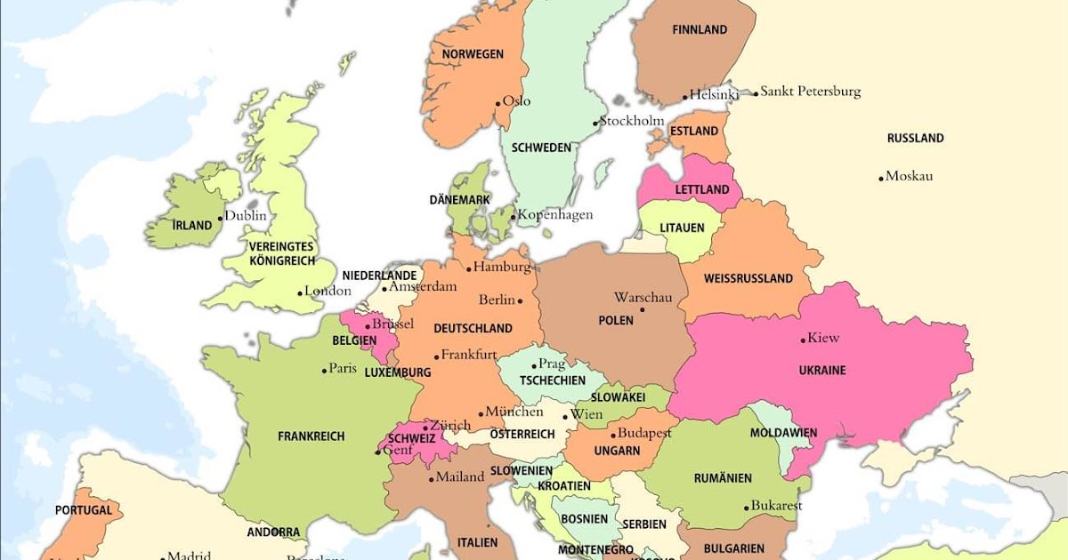 Leere Europakarte Pdf / Obv F B Schulatlas Online : Dieses ...