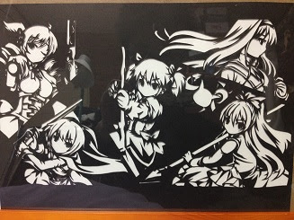 最高切り絵 アニメ 図案 アニメ画像