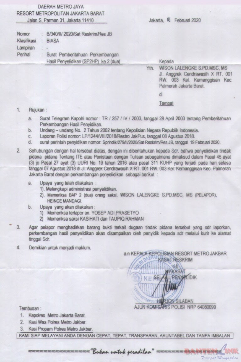 Jun 15, 2021 · laporan wartawan tribunnews.com, bayu indra permana. Laporan Soal Dugaan Pelecehan Dewan Pers Dilanjutkan Polisi Mearindo