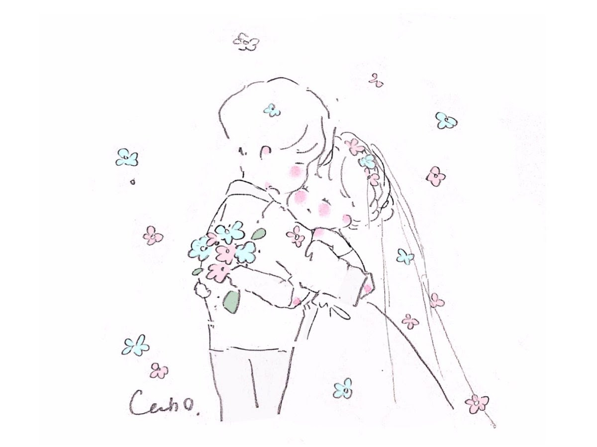 トップ100カップル かわいい イラスト Caho ただのディズニー画像