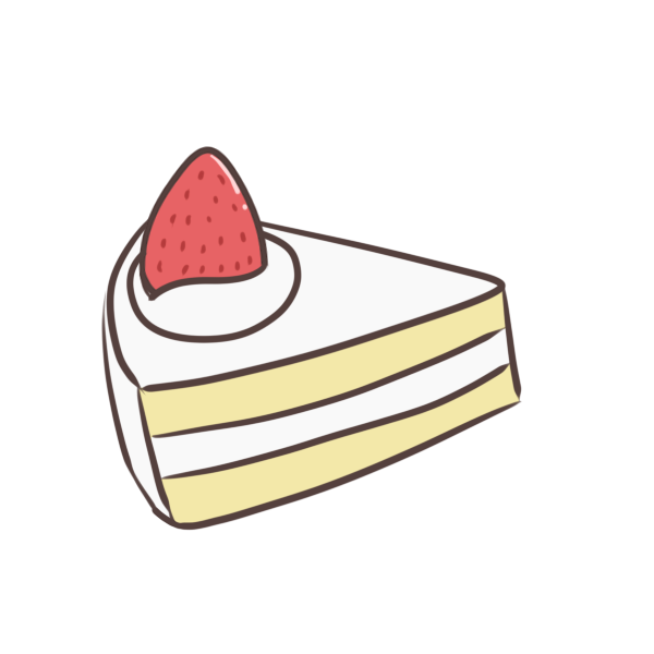 美しい花の画像 元のショートケーキ イラスト フリー