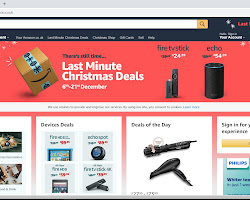Image of Amazon website