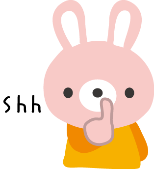 100 お 静か に イラスト Ituirasuto