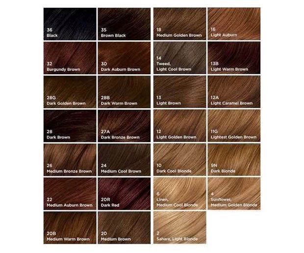 Clairol Perfect 10 Hair Color Chart jpg (620x515)