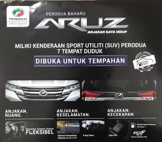 Perodua Aruz Pictures - 9 Descargar