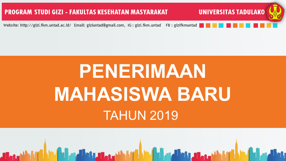 Program Studi Gizi Fakultas Kesehatan Masyarakat Universitas Tadulako