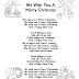 We Wish You A Merry Christmas Lyrics Uk