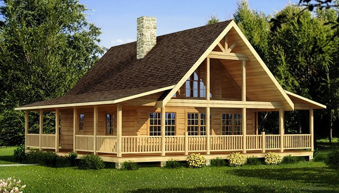 For instance, one good reason to put in a screened in porch is you'll increase the. Log Home With Wraparound Porch Log Homes Lifestyle