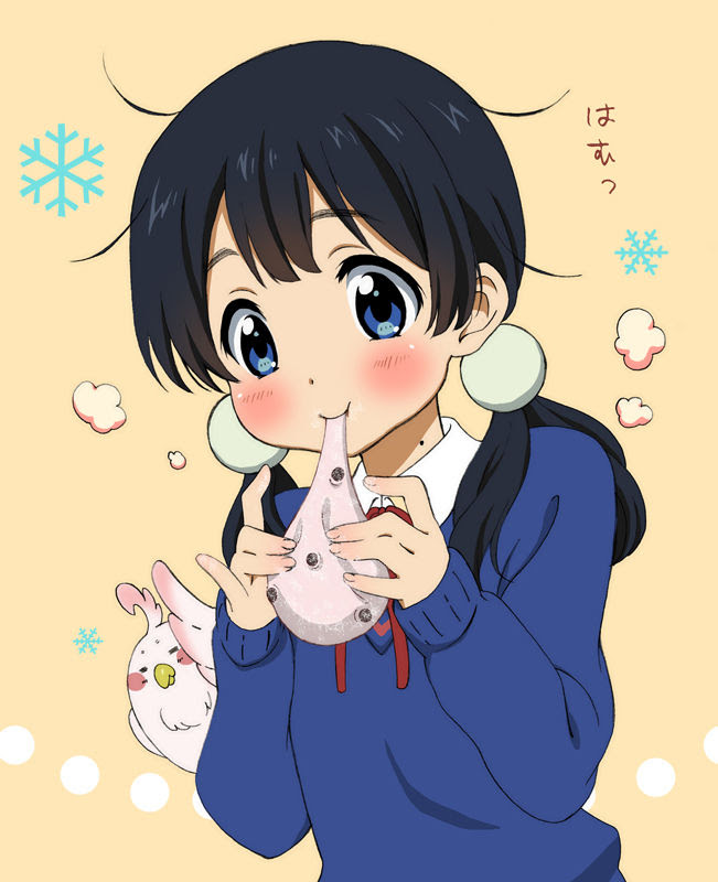 伸びる 餅 食べる イラスト