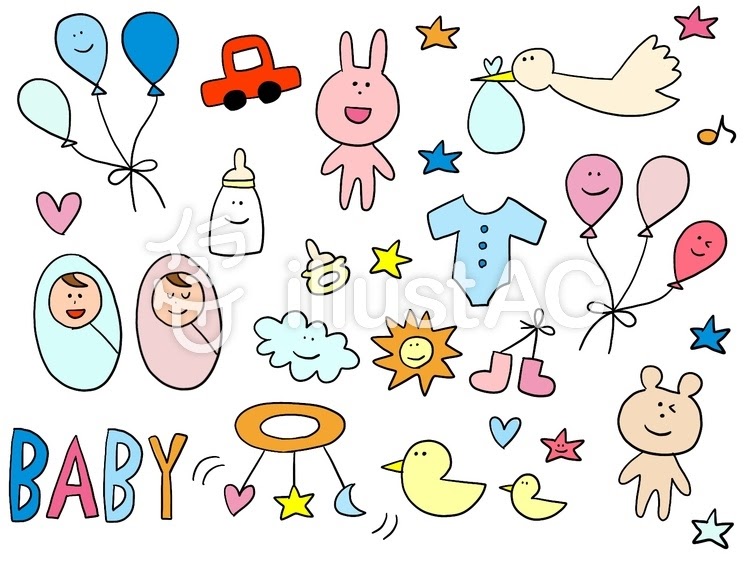 選択した画像 手書き かわいい ボールペン イラスト 赤ちゃん イラスト