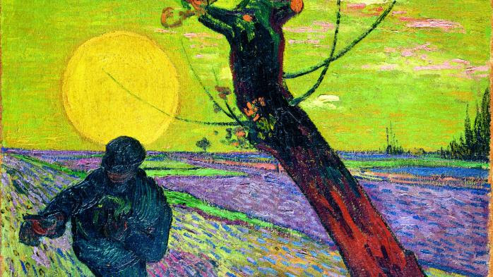 "Le semeur au soleil couchant", un chef-d'oeuvre de Van Gogh exposé à Arles