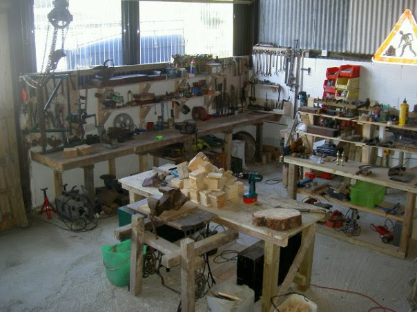 valopa: diy tractor shed