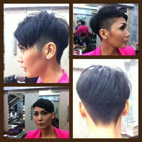 Model Rambut Pendek Fenita Arie 