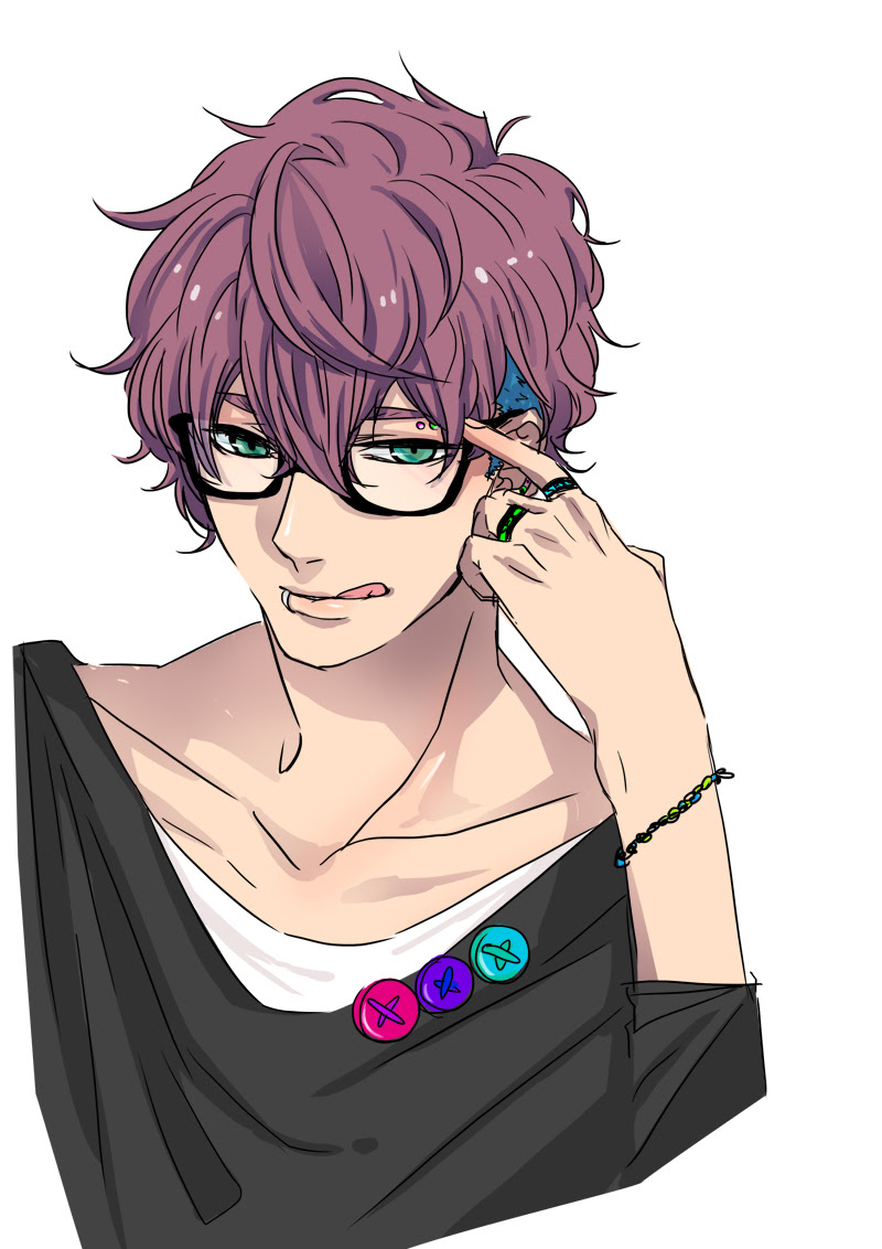 99以上 かっこいい イケメン メガネ 男子 イラスト
