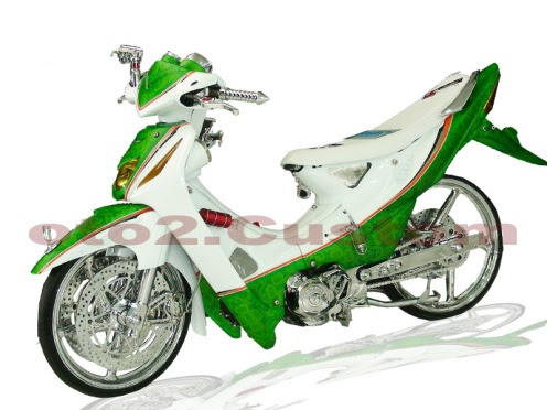 FOTO MODIFIKASI HONDA REVO Oto Trendz