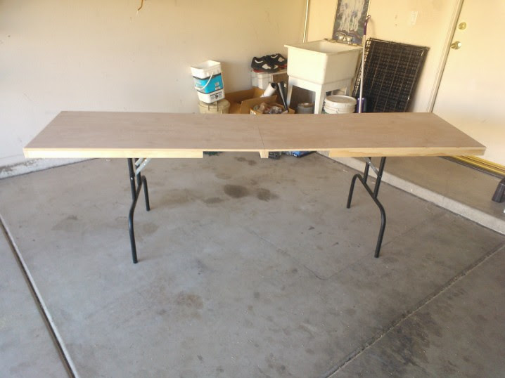 Project Working: Build a folding beer pong table