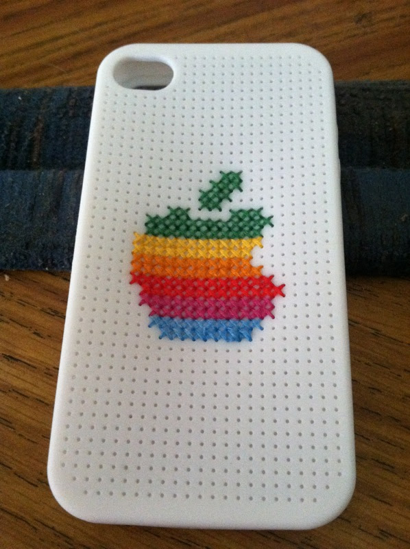 All at the same time. My 13 Year Old Son Just Finished His First Cross Stitch Iphone Case What Do You Think Iphone