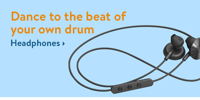 Headphones for dancing to the beat of your own drummer.