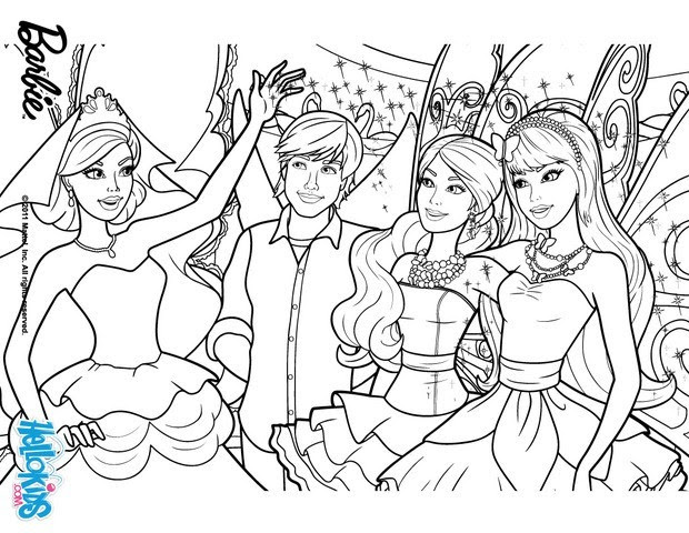 Download Barbie And The Diamond Castle Coloring Pages For Girls Realistic Coloring Pages - Coloring Pages