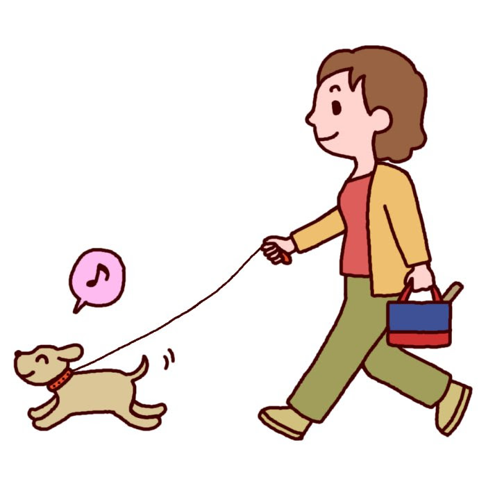 これまでで最高の犬 散歩 イラスト 無料イラスト集