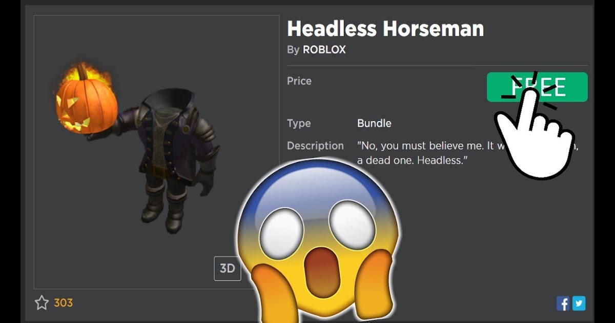 how to get the headless head in roblox 2019