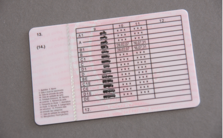 Carta De Conducao B Pode Conduzir - Top Sample q