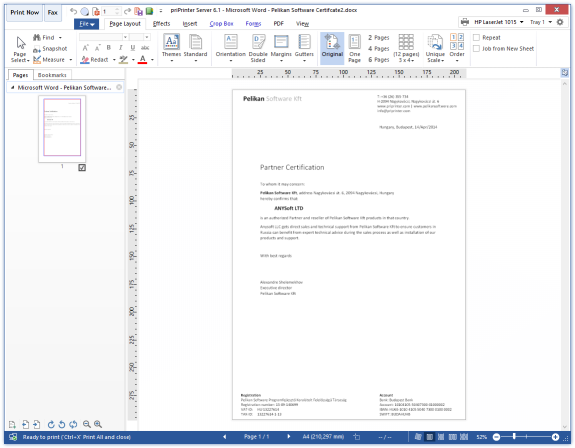 0%(1)0% found this document useful (1 vote). Priprinter Letterheads