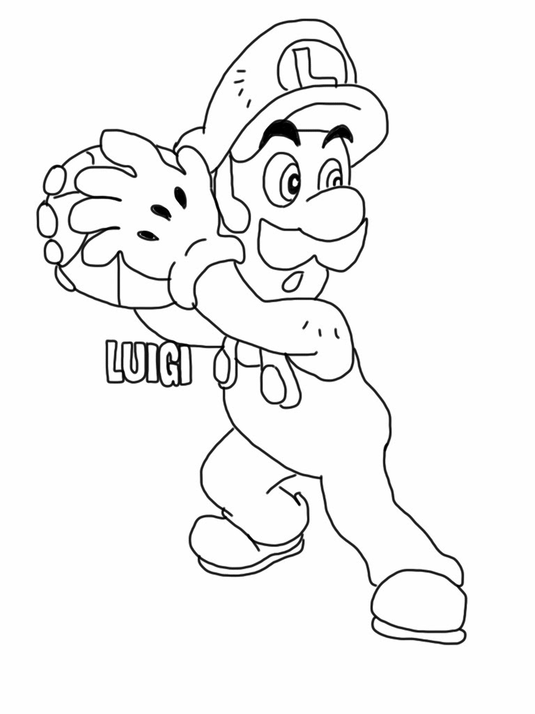 Gooigi is the big new gimmick in luigi's mansion 3. Luigi Mansion Coloring Pages Free