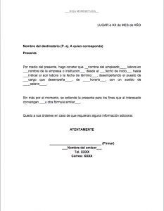 Carta De Recomendacion Nissan - q Carta De