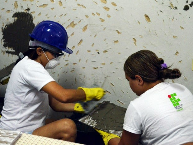 Projeto é realizado pelo IFPB e as aulas acontecem nas cidades de João Pessoa, Cabedelo, Monteiro e Cajazeiras. (Foto: Felipe Ramos/G1)