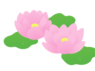 √100以上 和風 蓮 イラスト フリー 224699