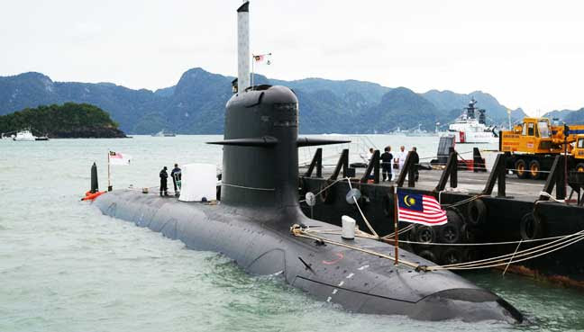 Image result for Malaysia bought  Scorpene submarines