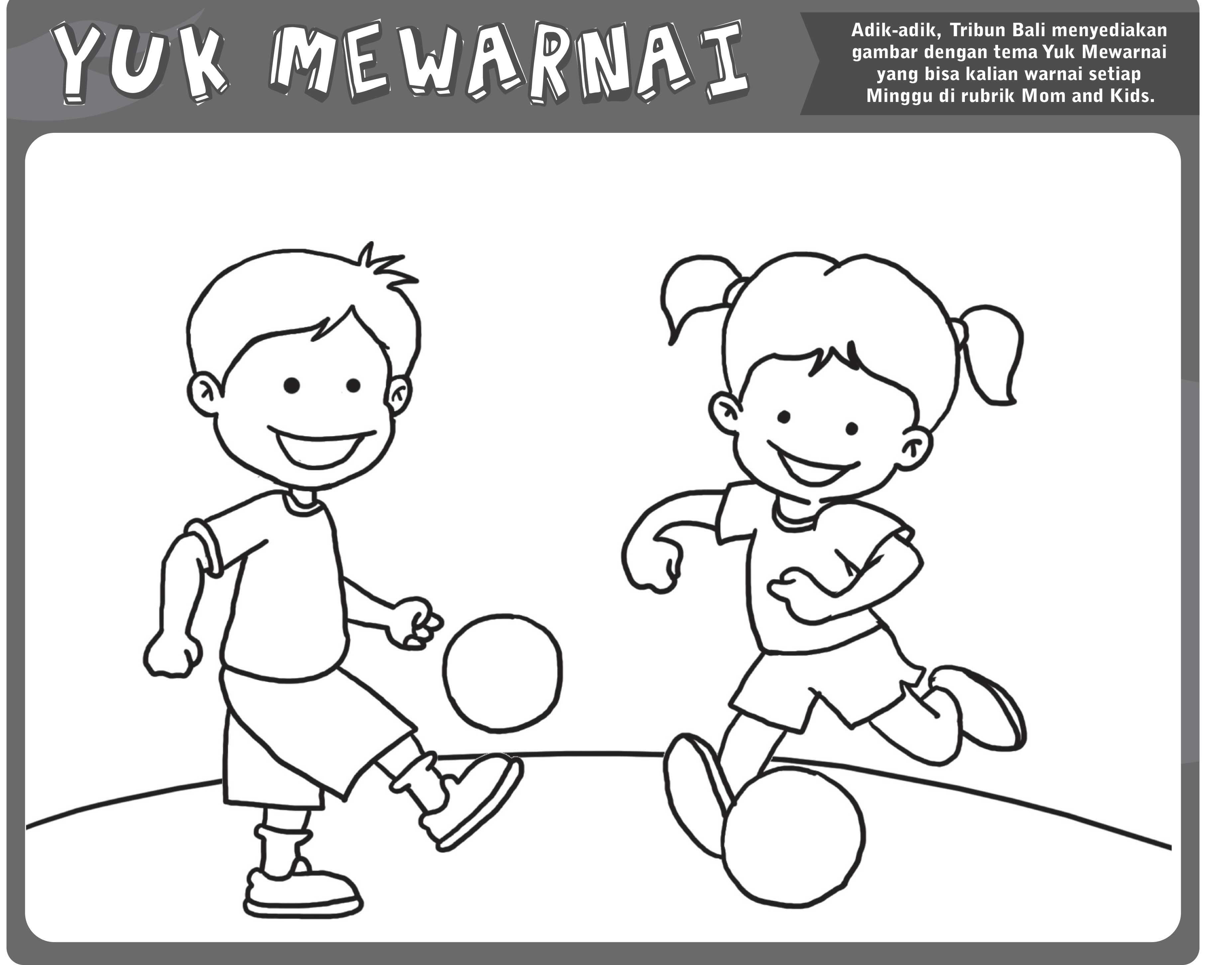 Gambar Mewarnai Cita-Citaku - sukagambarku