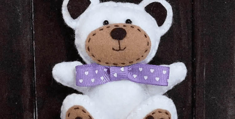Cara Membuat Boneka Beruang  Dari  Kain  Flanel Yang Mudah 