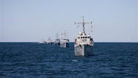 NATO and Swedish minehunters search Swedish territorial waters for historical ordnance