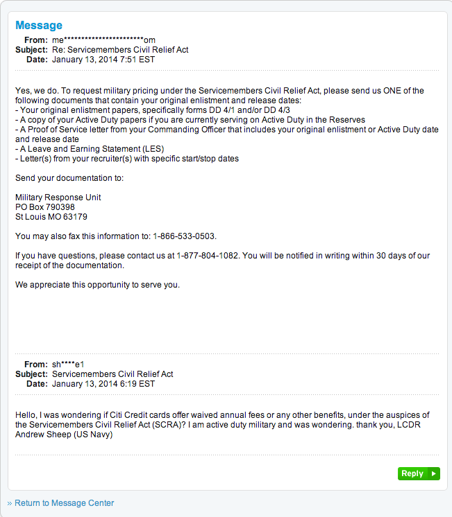 The signed and completed request form and all supporting documentation are required for consideration of this cancellation request. How To Get Your Annual Fees Waived On Citi Cards The Military Frequent Flyer The Military Frequent Flyer
