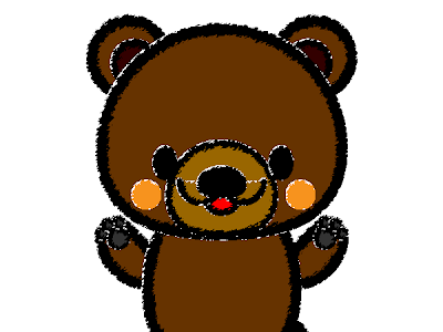 手書き おしゃれ くま イラスト かわいい の最高のコレクション 無料イラスト集