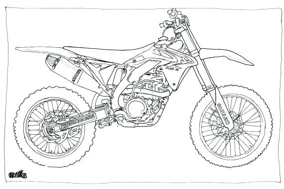 Meilleur Selectionne Coloriage De Moto Cross A Imprimer 1000