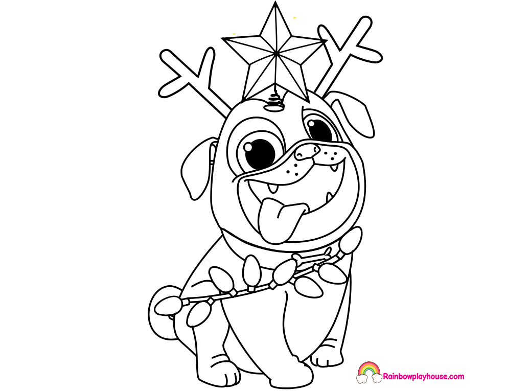 Dibujos Para Colorear De Bingo Y Rolly