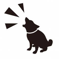 動物画像無料 50 素晴らしい犬 吠える イラスト