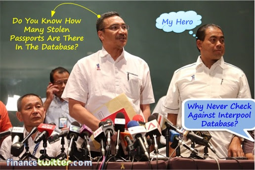 Malaysia MH370 Missing - Why Never Check Interpool Database