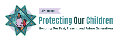 Logo for 38th Annual Protecting Our Children Conference