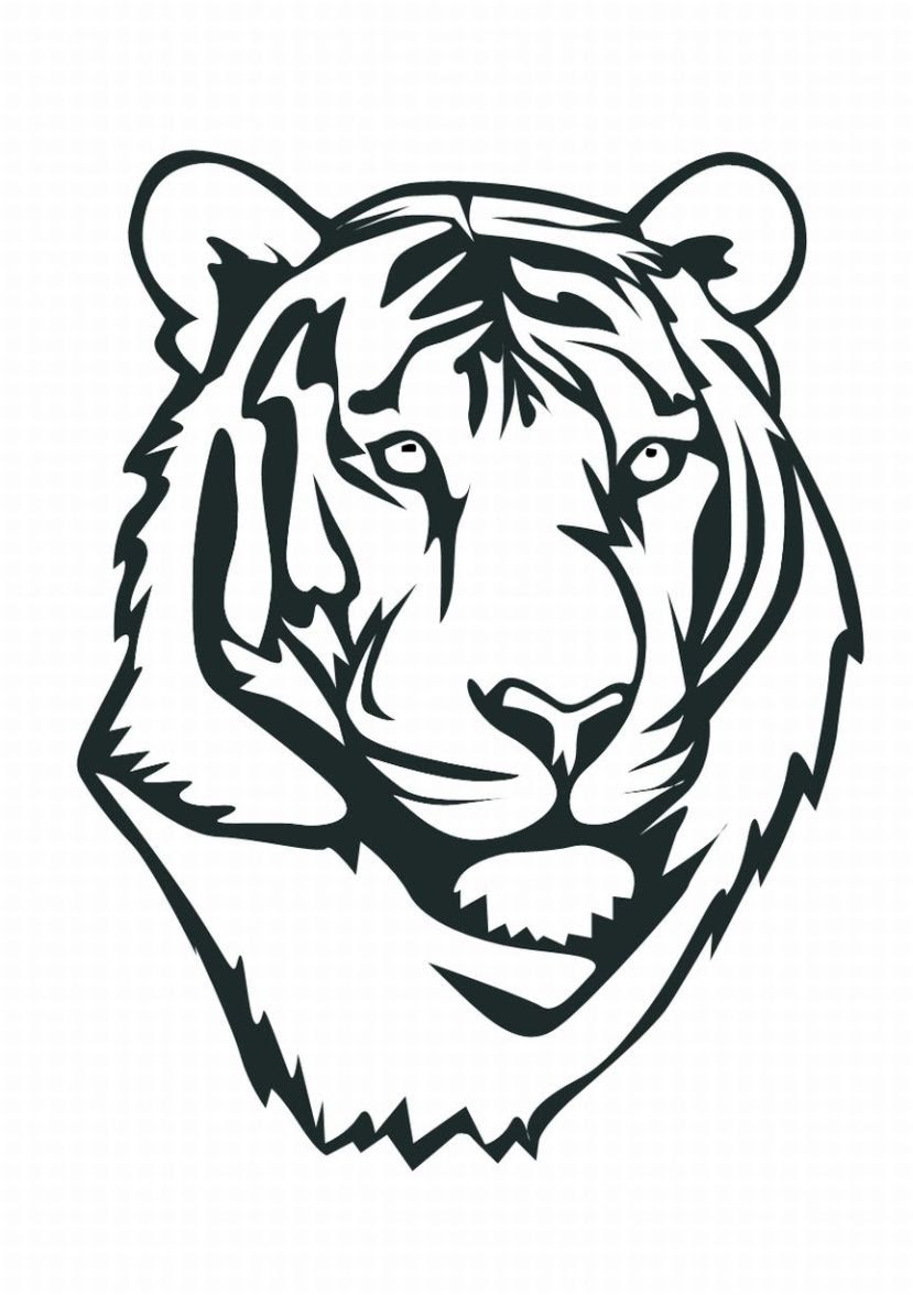 Coloriage Tigre Mandala September 2014